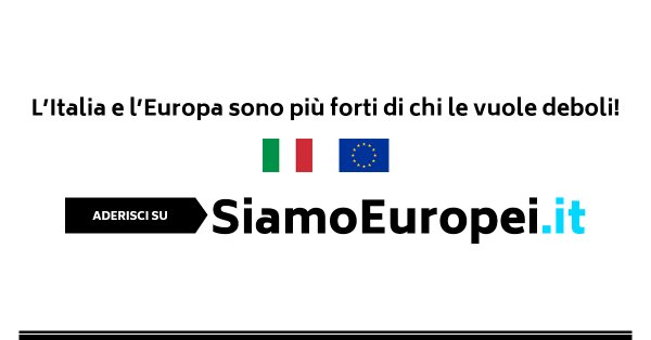 Luigi Bobba: aderisco al manifesto “SIAMO EUROPEI”