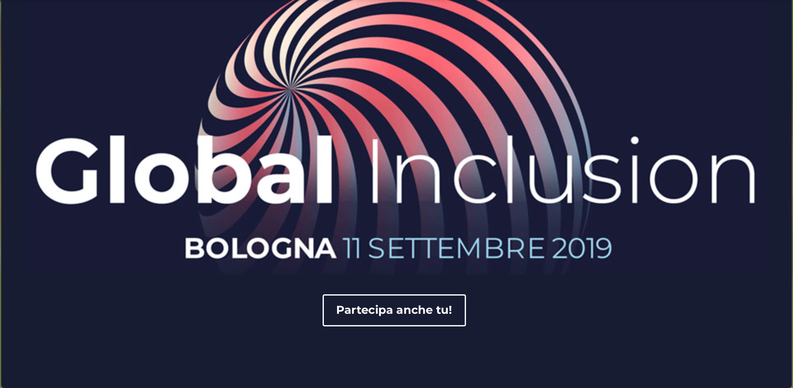 GLOBAL INCLUSION. GENERAZIONI SENZA FRONTIERE (Bologna, 11 settembre 2019)