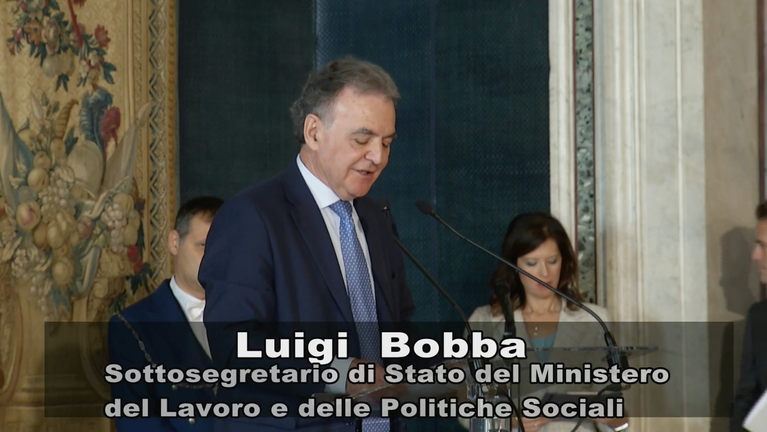 Intervento del Sottosegretario Luigi Bobba alla cerimonia del Primo Maggio 2016 al Quirinale