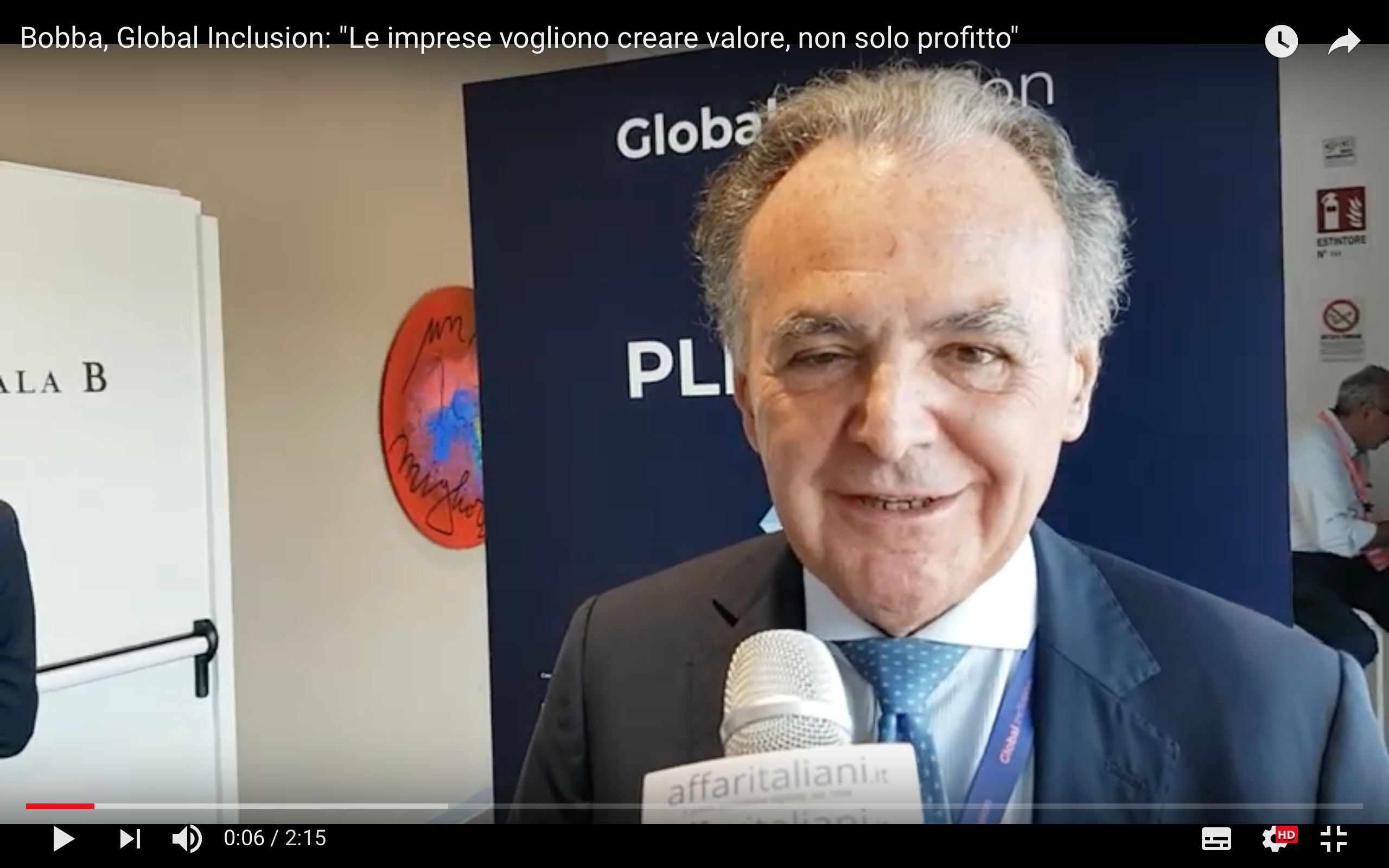 Bobba, Global Inclusion: “Le imprese vogliono creare valore, non solo profitto”