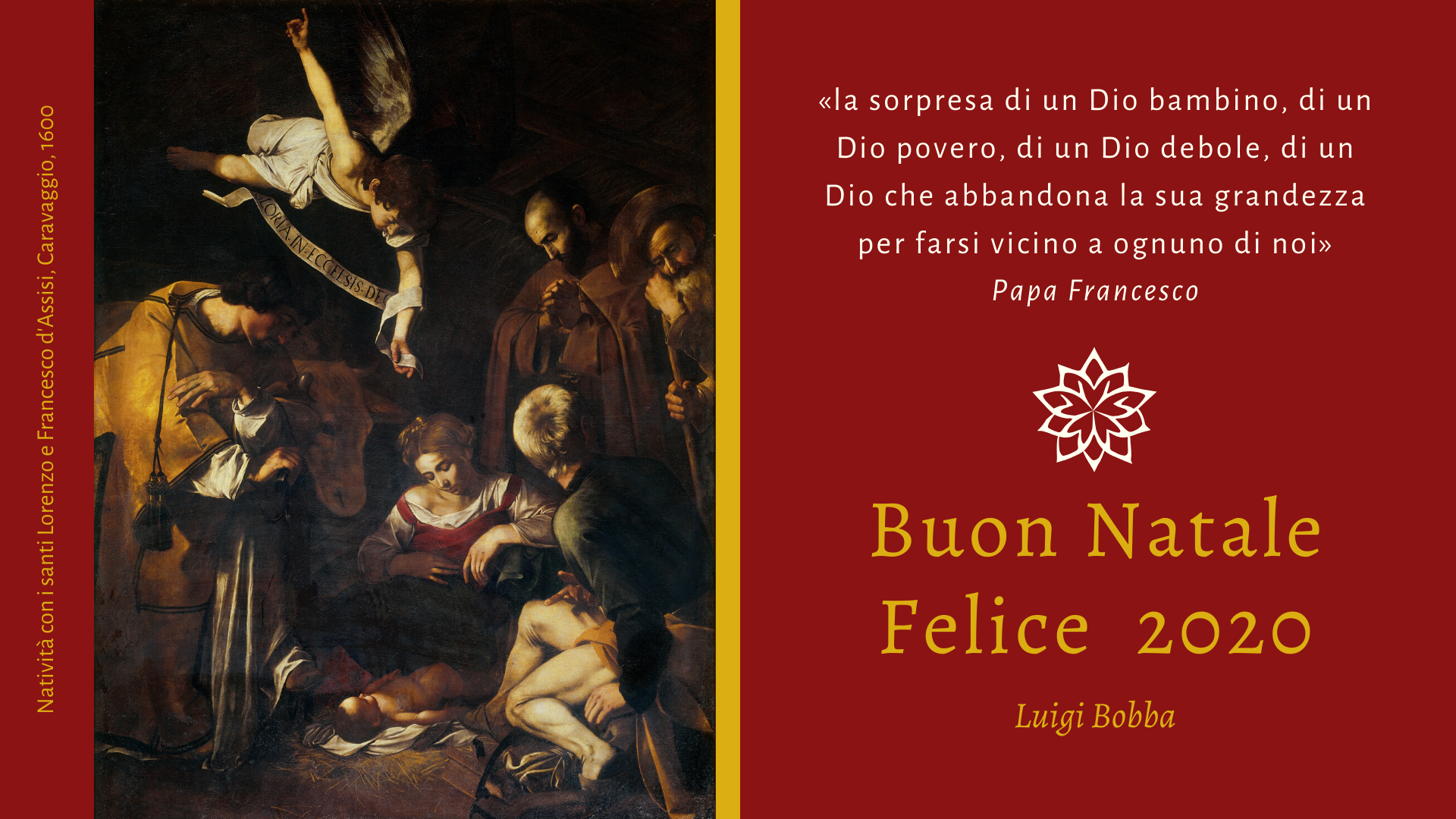 Buon Natale e felice anno 2020