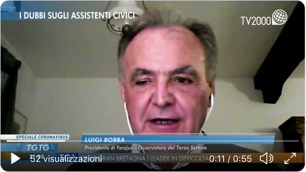Luigi Bobba a TGtg di TV2000 del 27 maggio 2020