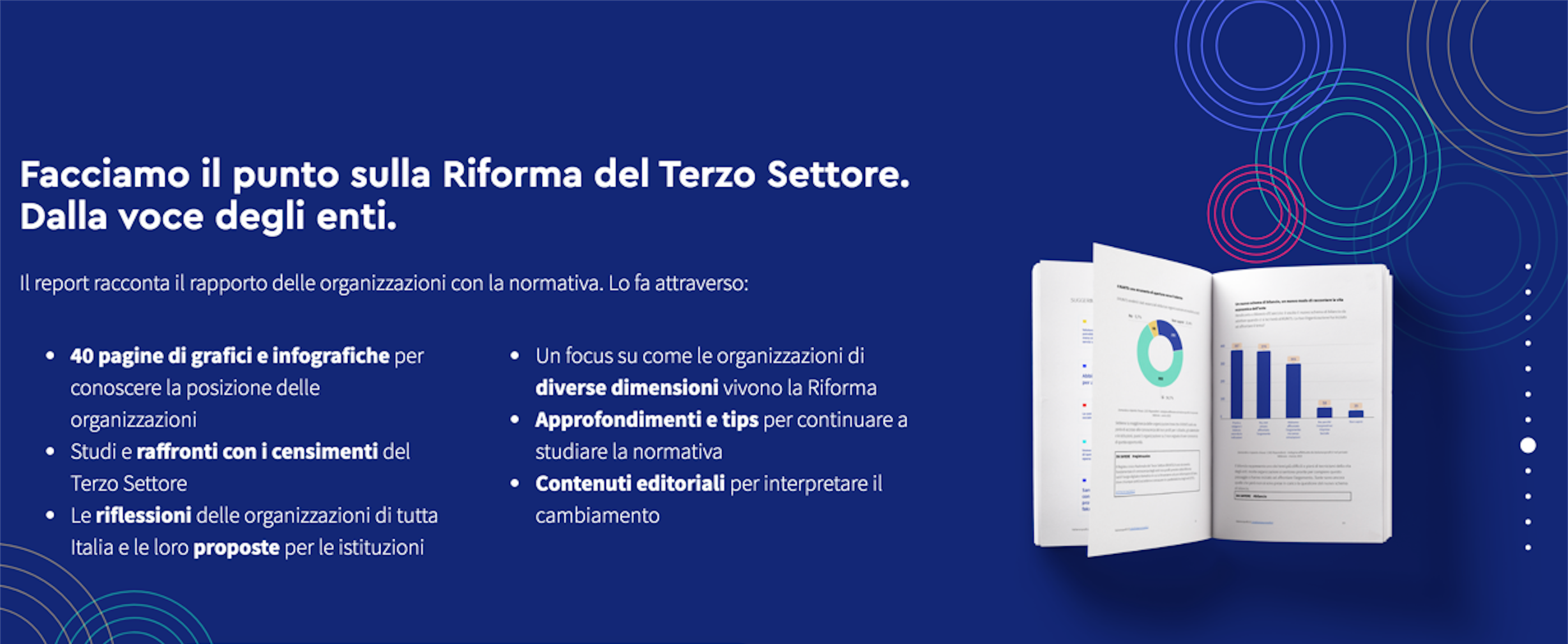 Riforma del Terzo settore ed ETS: l’87% vuole iscriversi al registro unico nazionale