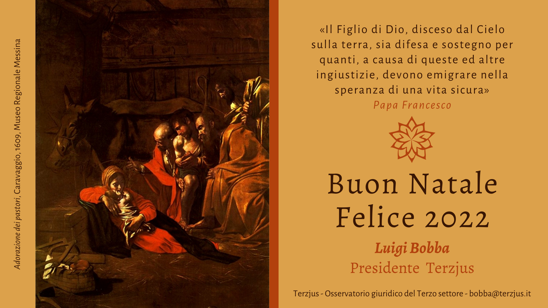 Auguri di Buon Natale e felice anno 2022