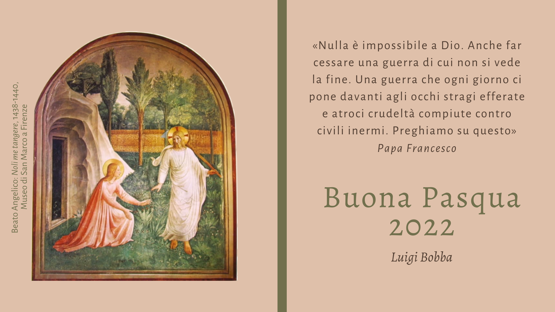 Auguri per una Santa Pasqua 2022