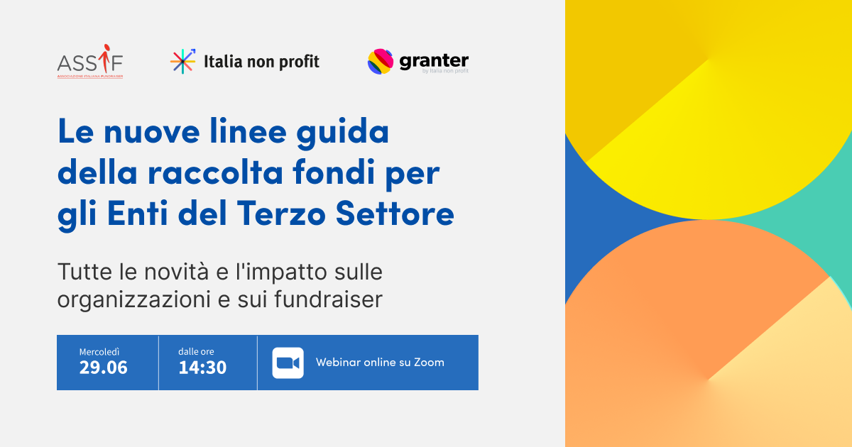 Luigi Bobba relatore al webinar “Le nuove linee guida della raccolta fondi per gli Enti del Terzo Settore”